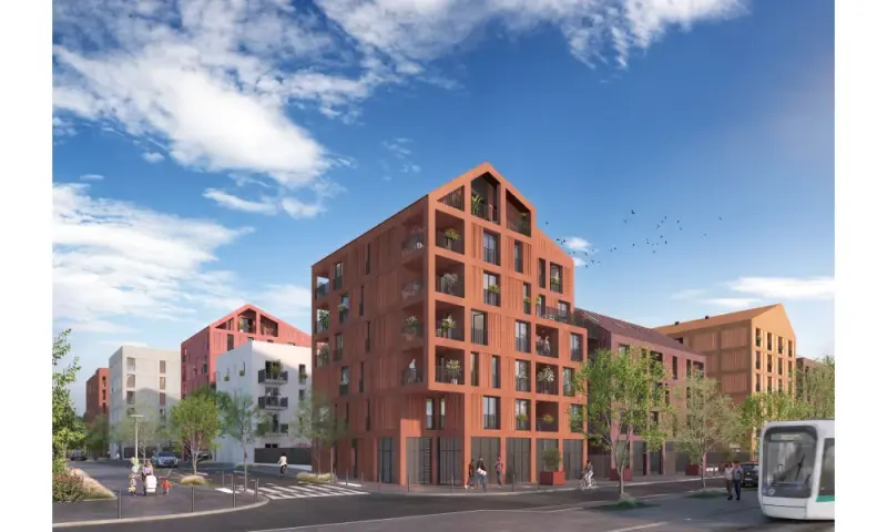 Vue du programme à Nanterre