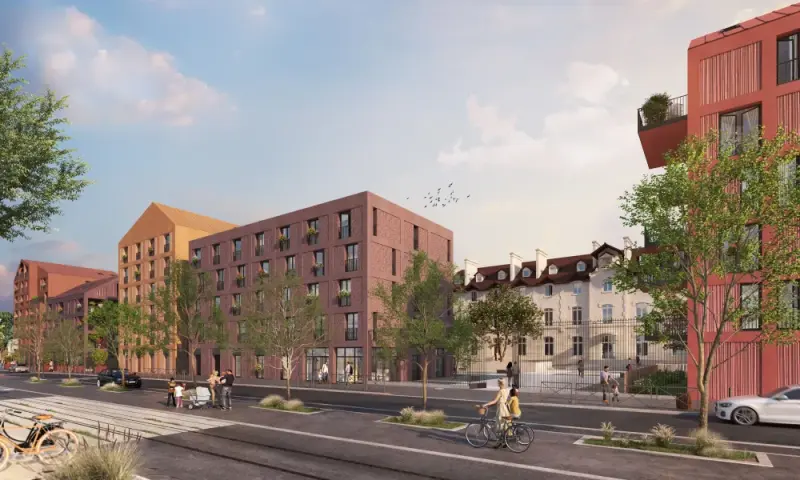 Vue du programme à Nanterre