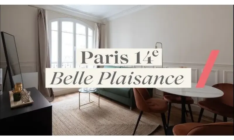 Vue du programme à Paris 14e Arrondissement