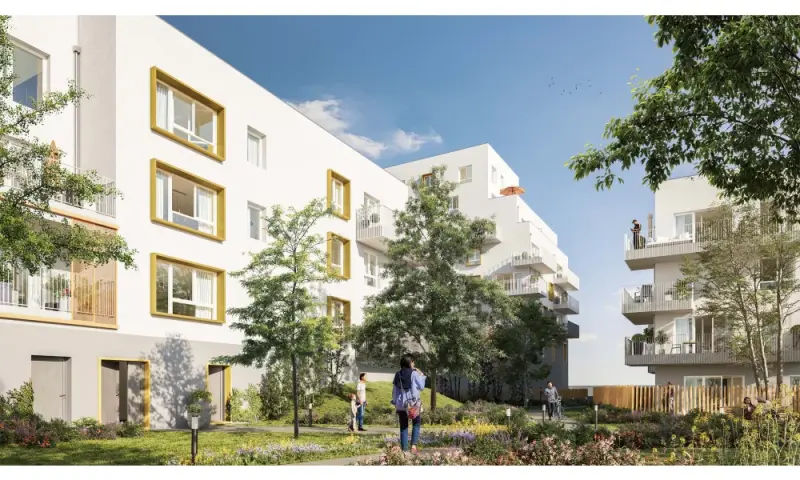 Vue du programme à La Courneuve
