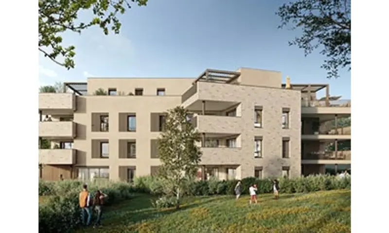 Vue du programme à Genas