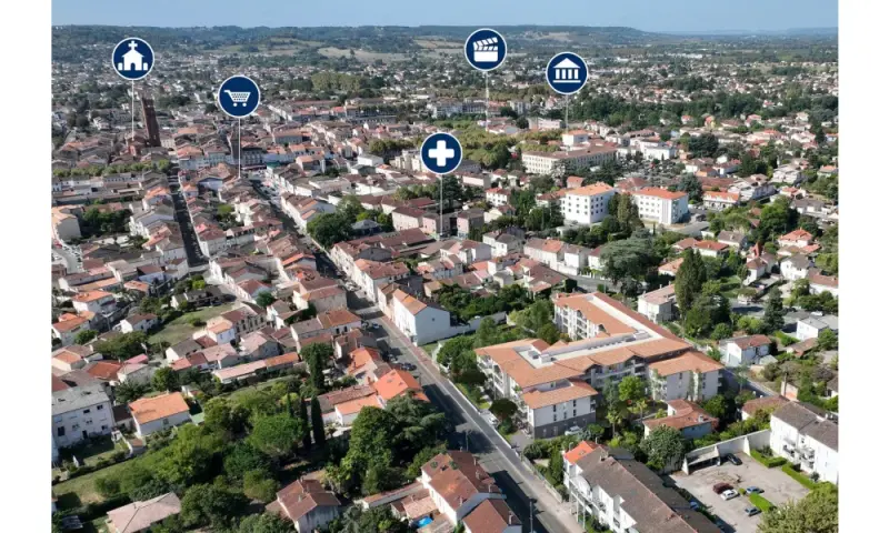 Vue du programme à Villeneuve Sur Lot