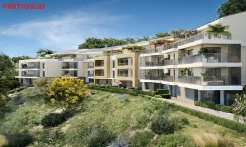 Vue du programme à Roquebrune Cap Martin