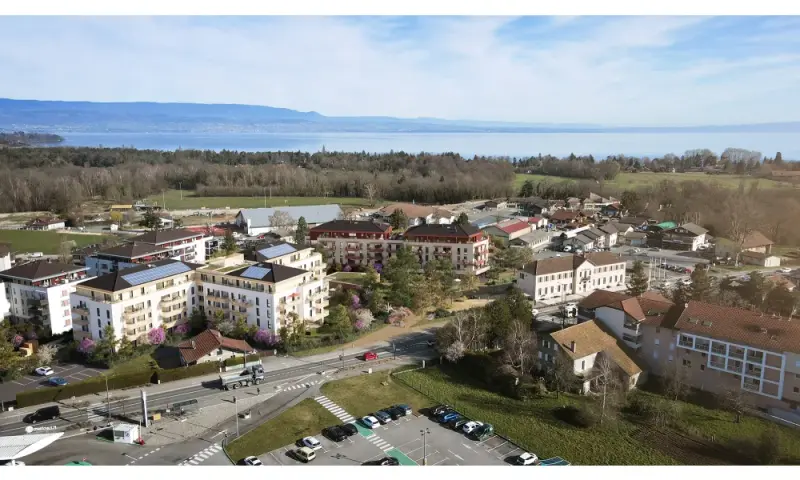 Vue du programme à Sciez