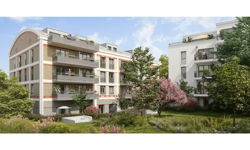 Vue du programme à Mantes La Ville