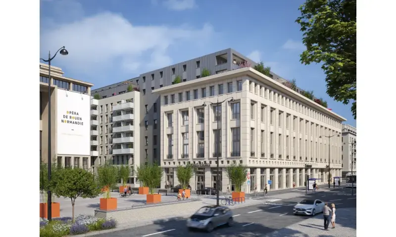 Vue du programme à Rouen