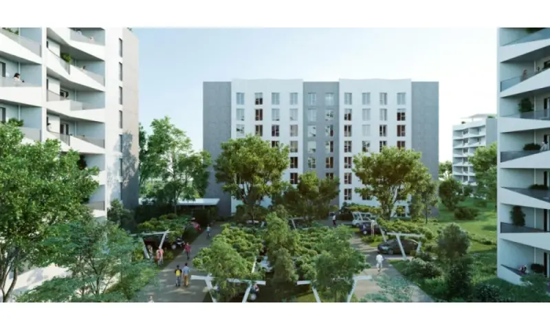 Vue du programme à Pessac
