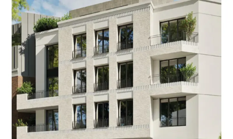 Vue du programme à Asnieres Sur Seine