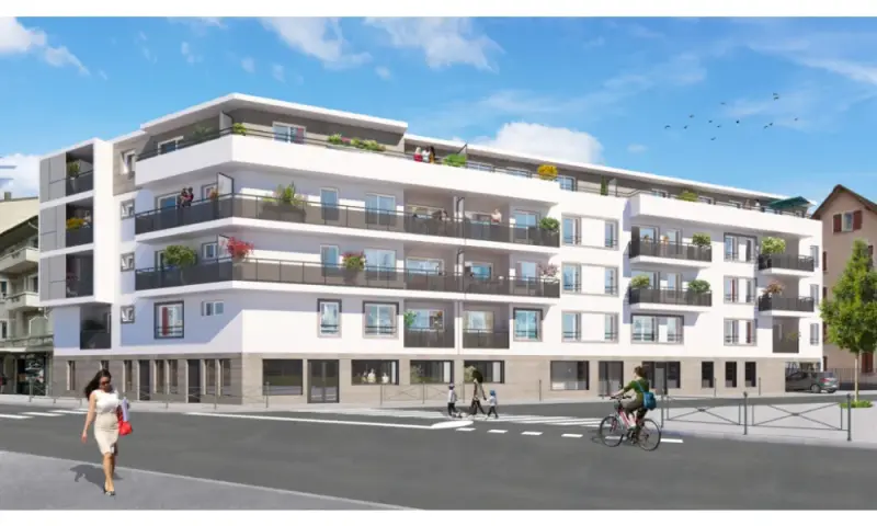 Vue du programme à Annemasse