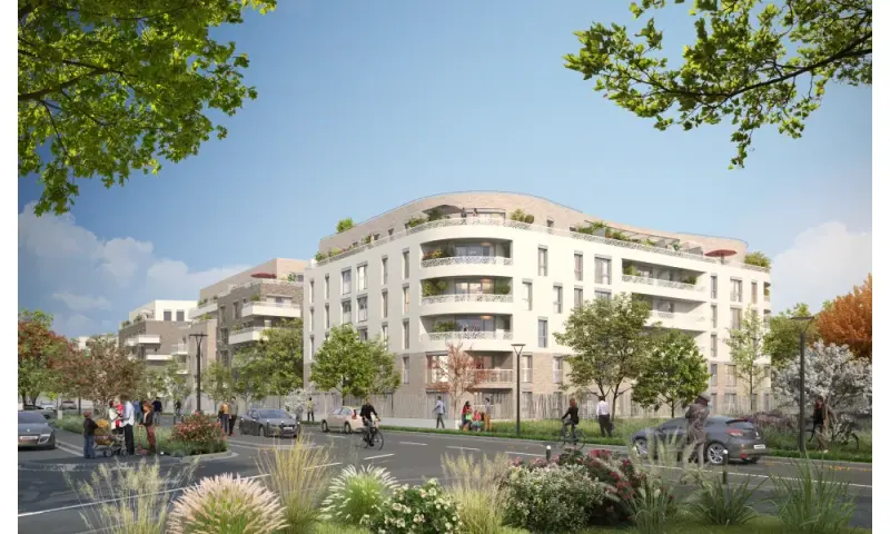 Vue du programme à Aulnay Sous Bois