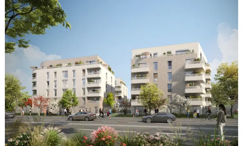 Vue du programme à Aulnay Sous Bois