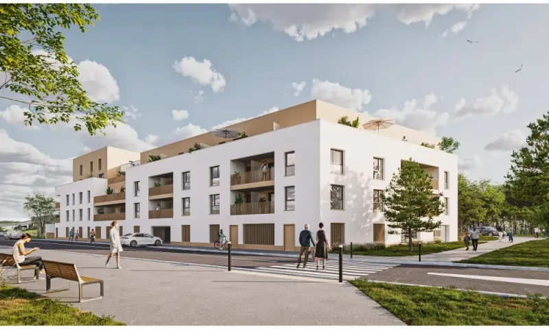 Vue du programme à Ploemeur