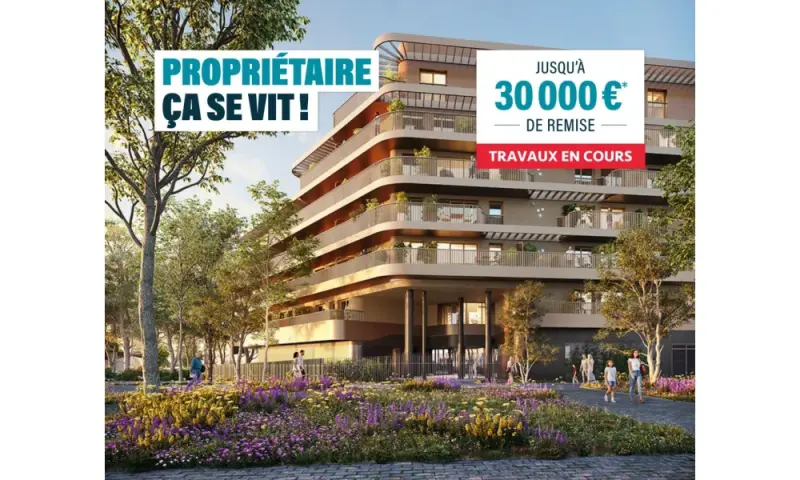 Vue du programme à Gennevilliers