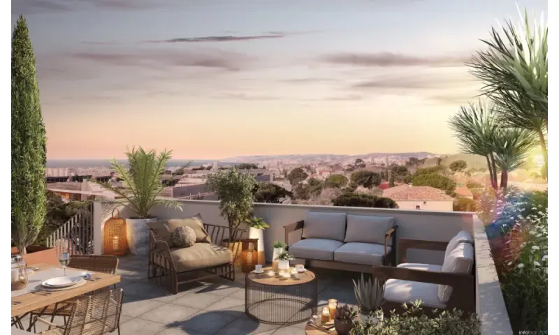 Vue du programme à Marseille