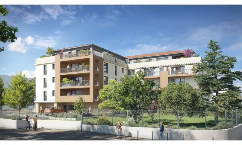 Vue du programme à Aix En Provence