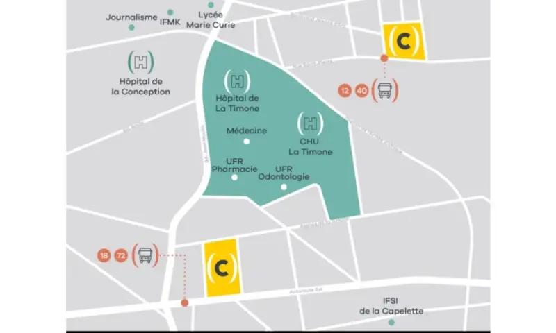 Vue du programme à Marseille