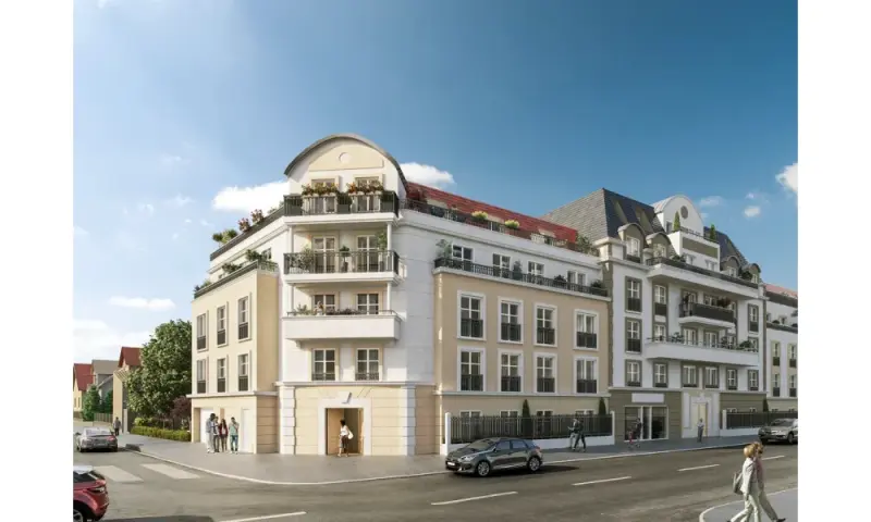 Vue du programme à Blanc Mesnil