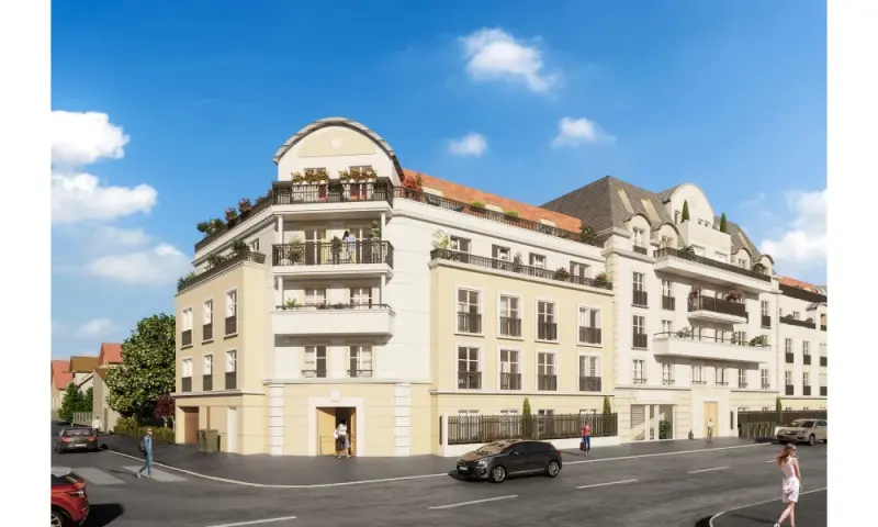 Vue du programme à Blanc Mesnil