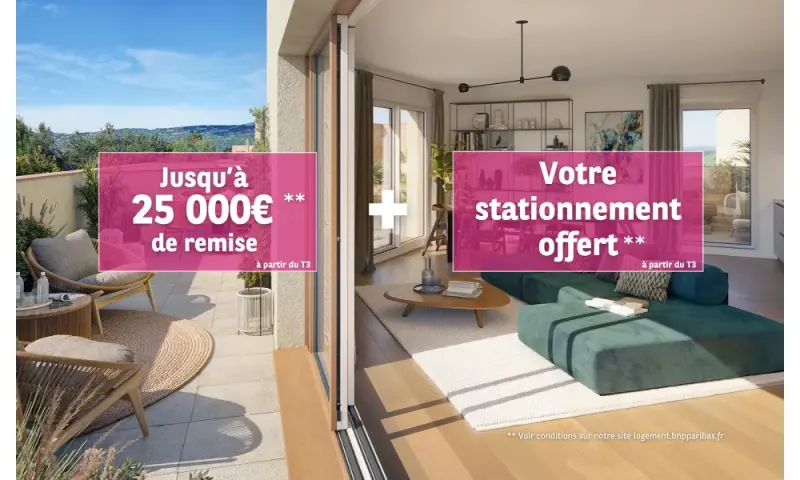Vue du programme à Rillieux La Pape