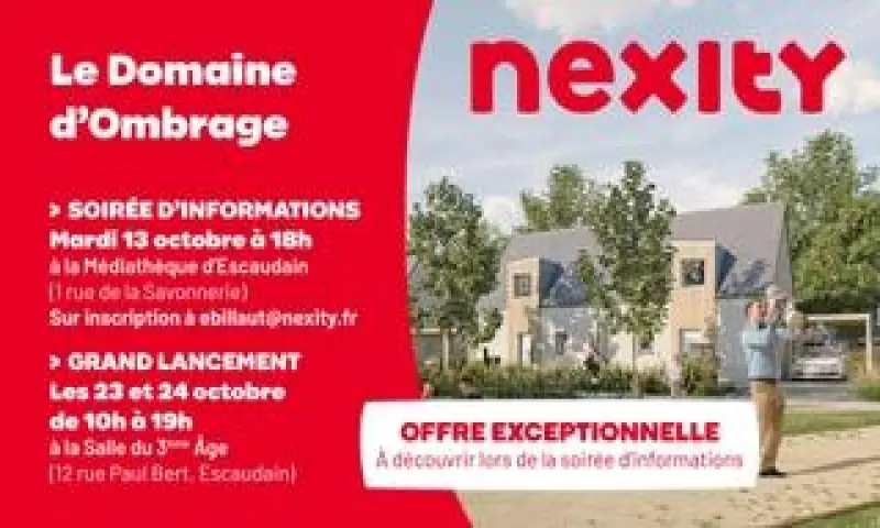 Vue du programme à Escaudain