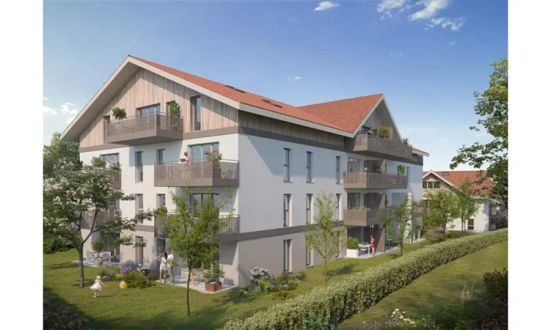Vue du programme à La Roche Sur Foron