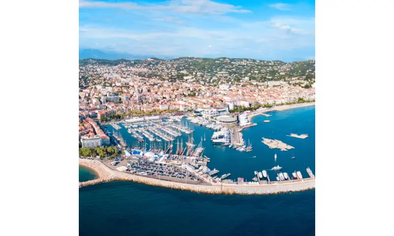 Vue du programme à Cannes