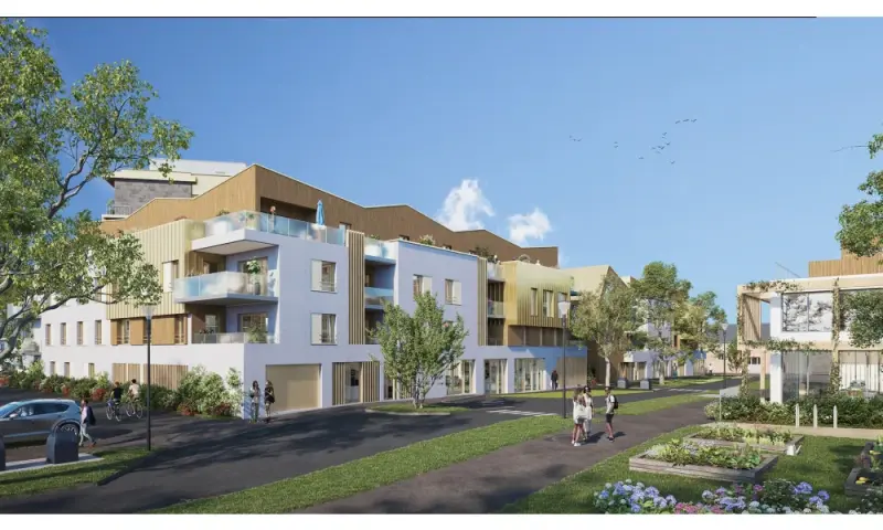 Vue du programme à Bois Guillaume