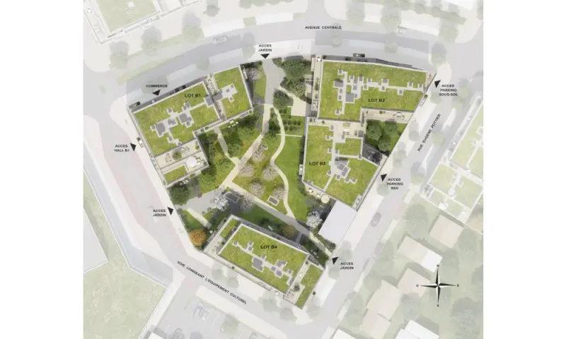 Vue du programme à Drancy