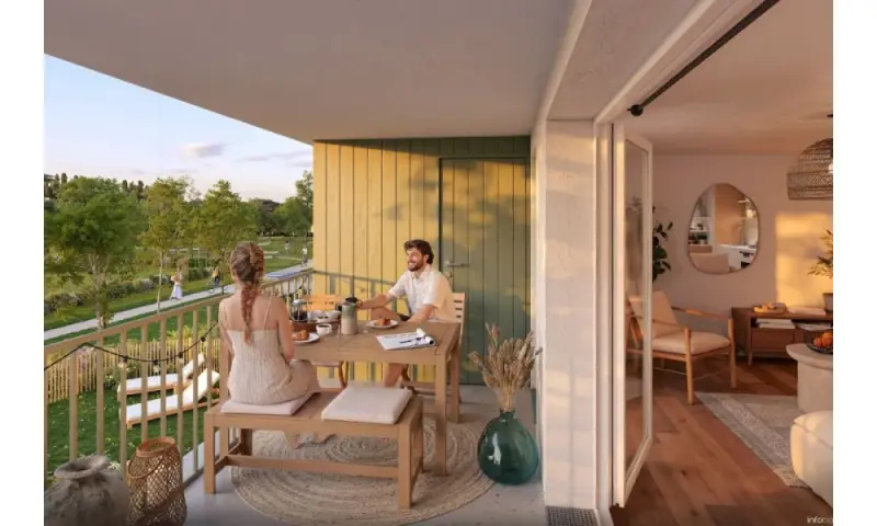 Vue du programme à St Palais Sur Mer