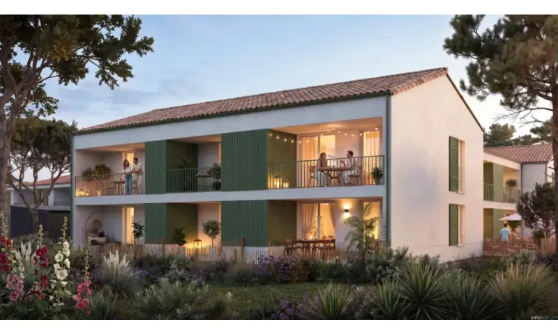 Vue du programme à St Palais Sur Mer