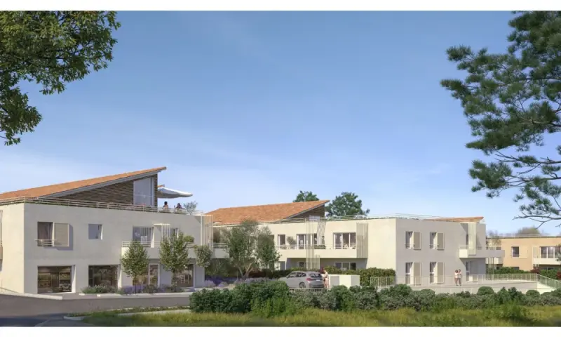 Vue du programme à Châteauneuf Grasse