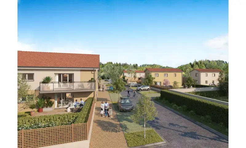Vue du programme à Genas
