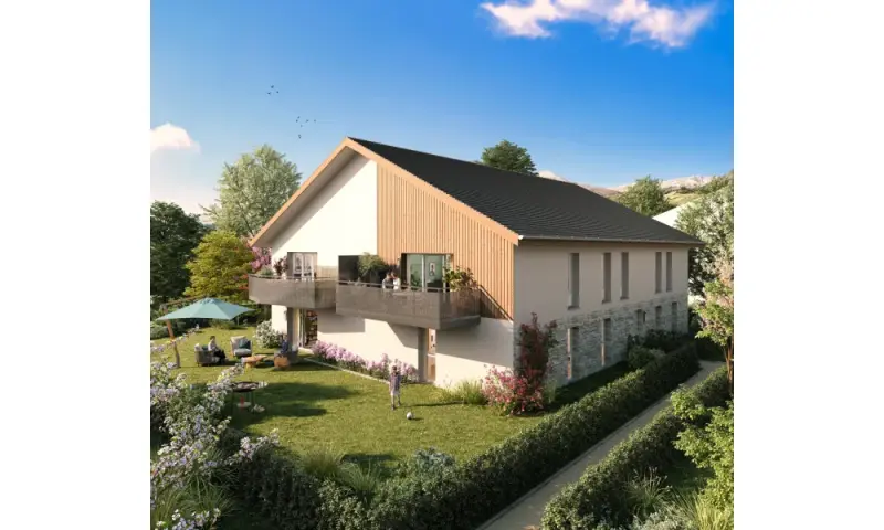 Vue du programme à Myans