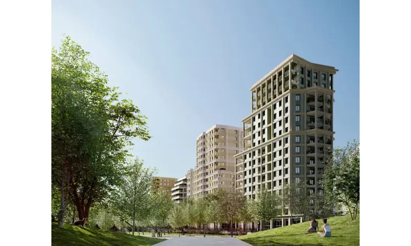 Vue du programme à Villejuif