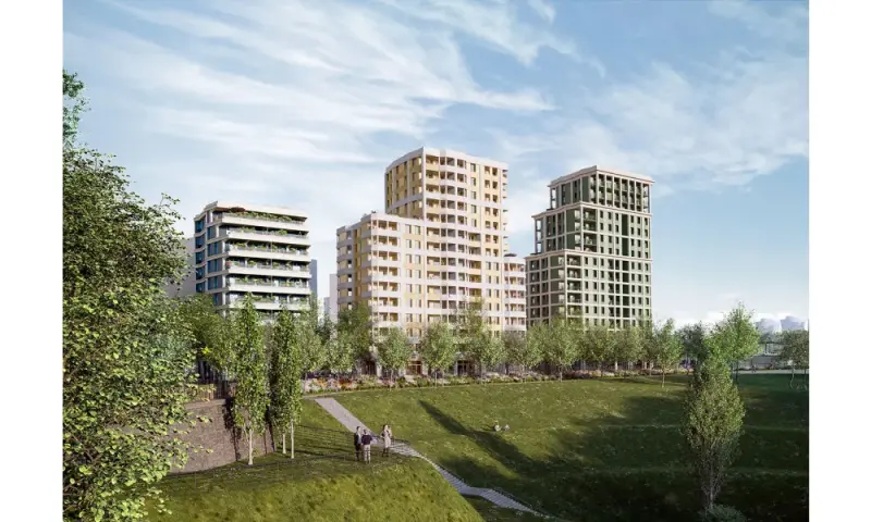 Vue du programme à Villejuif