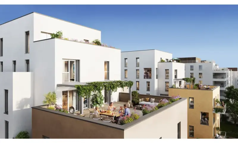 Vue du programme à Villeurbanne