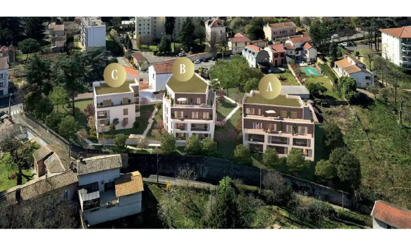 Vue du programme à Champagne Au Mont D'or