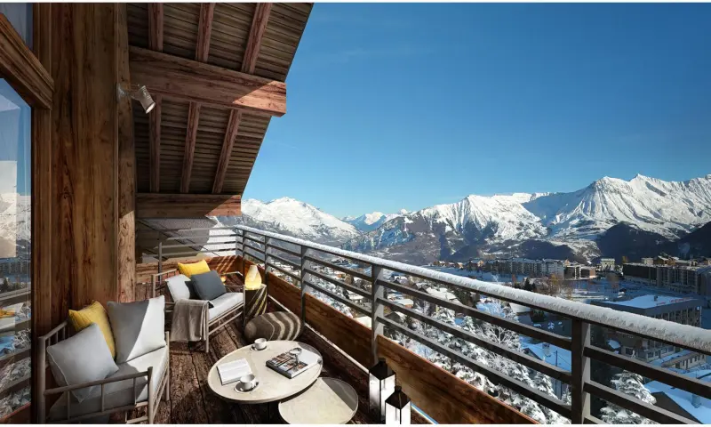 Vue du programme à Fontcouverte La Toussuire