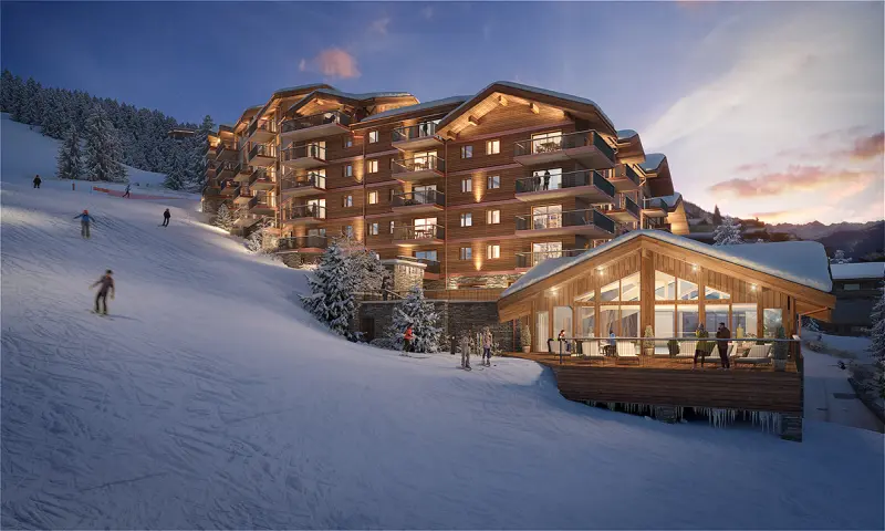 Vue du programme à Aime La Plagne