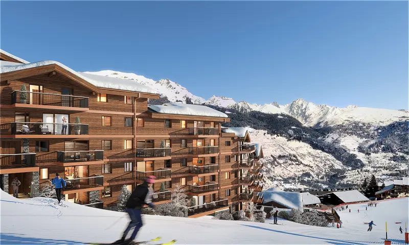 Vue du programme à Aime La Plagne