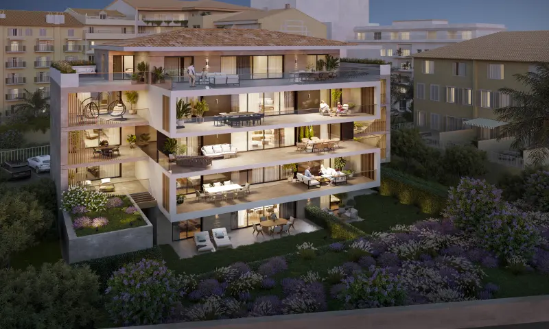 Vue du programme à Cannes