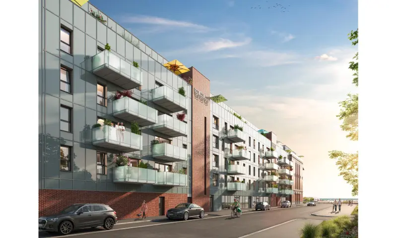 Vue du programme à Berck Sur Mer