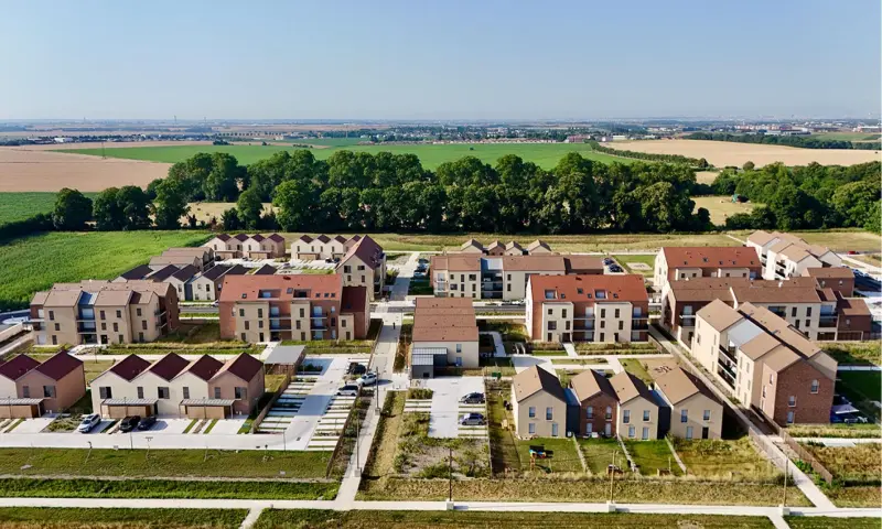 Vue du programme à Marly La Ville