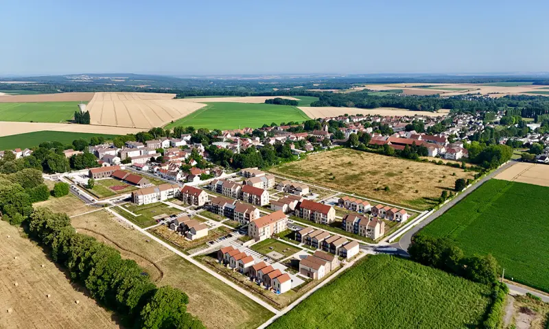 Vue du programme à Marly La Ville