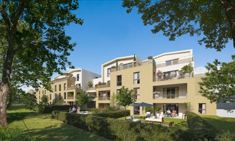 Vue du programme à Saint Didier Au Mont D'or