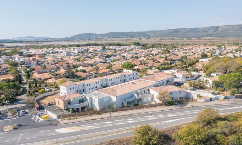 Vue du programme à Vic La Gardiole